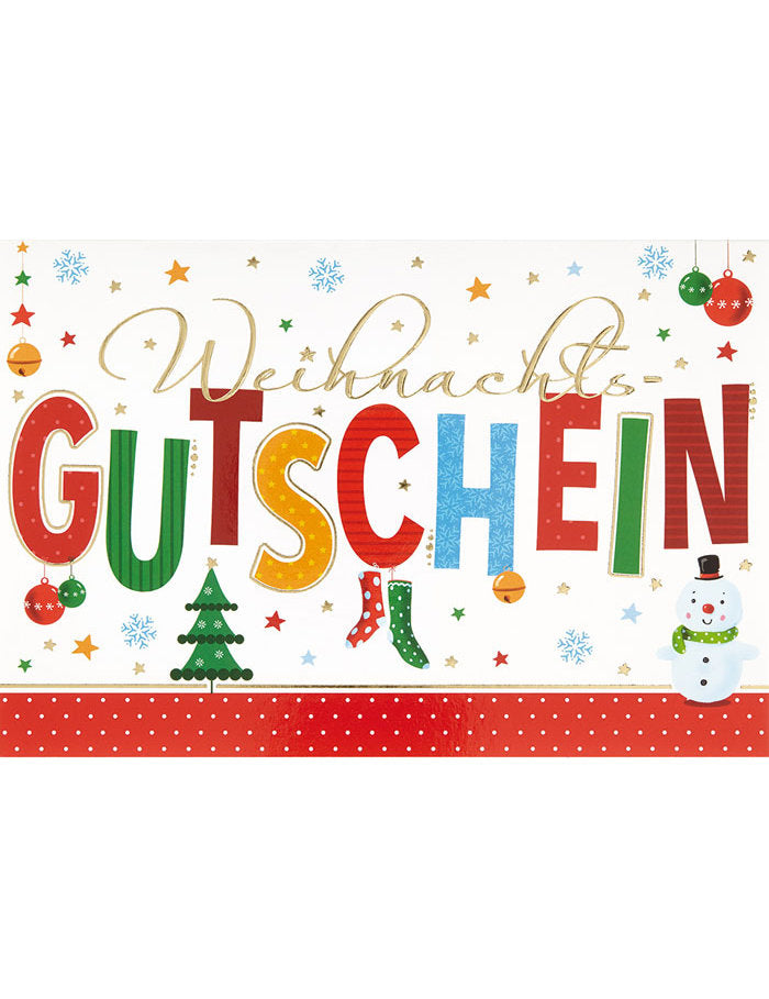 DK Weihnachten Gutschein quer