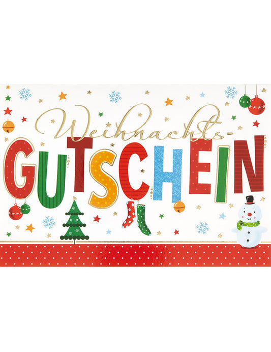 DK Weihnachten Gutschein quer