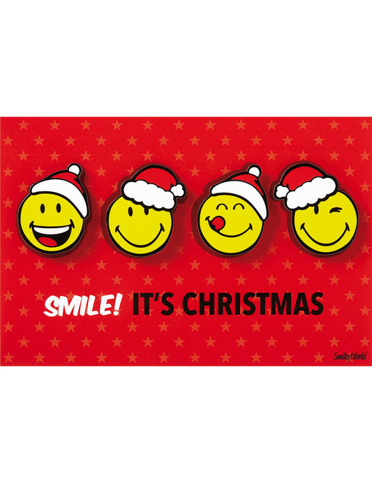 DK Weihnachten Collage Smiley quer
