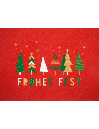 Postkarte Lichtblicke X-mas quer