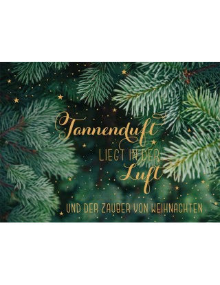Postkarte Lichtblicke X-mas quer