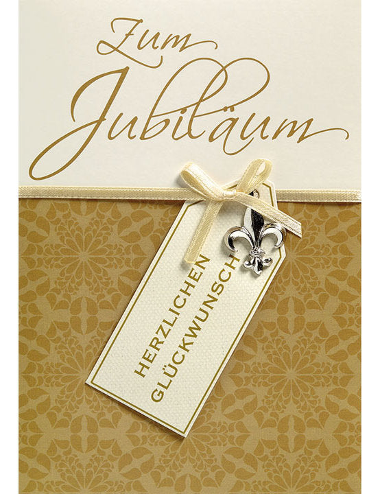 Doppelkarte Lifestyle Jubiläum