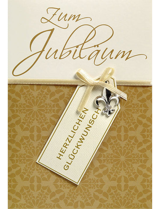Doppelkarte Lifestyle Jubiläum