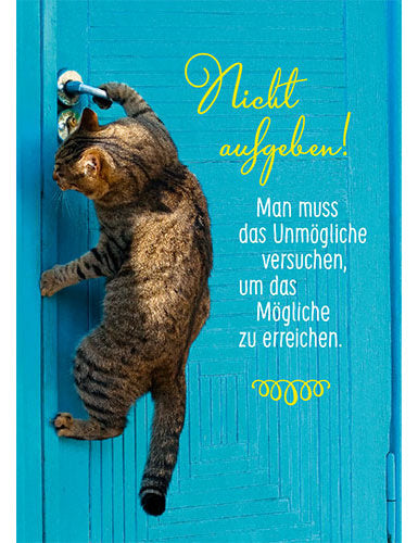 Postkarte. Kultura / Weisheiten/Sprüche / Hoch