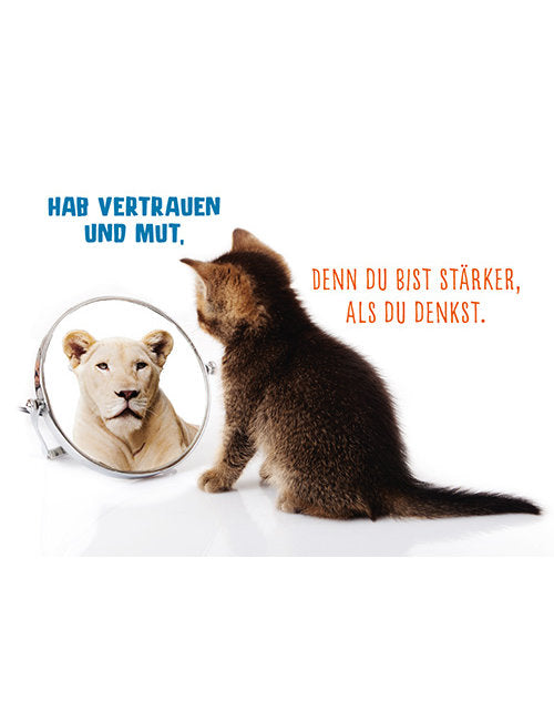 Postkarte. Kultura / Weisheiten/Sprüche / Quer