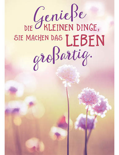 Postkarte. Kultura / Weisheiten/Sprüche / Hoch