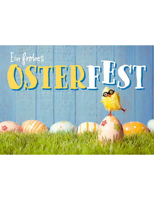 Postkarte. Kultura / Ostern / Quer