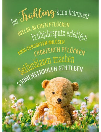 Postkarte Lichtblicke hoch