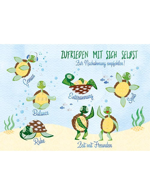 Postkarte. Papelino / Weisheiten/Sprüche / Quer