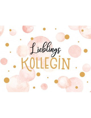 Postkarte Goldrichtig quer
