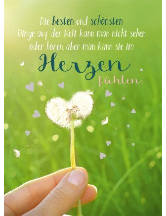 Postkarte Lichtblicke hoch