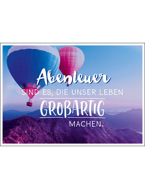 Postkarte. Kultura / Weisheiten/Sprüche / Quer