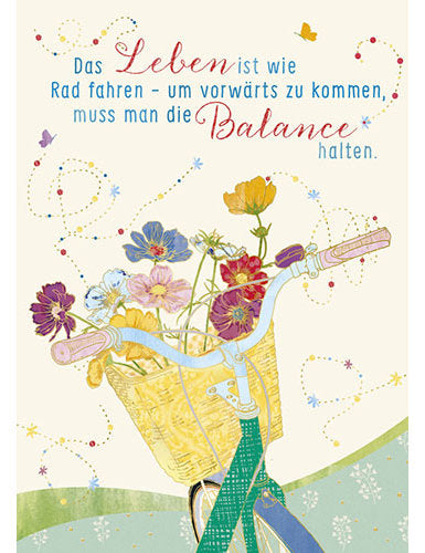 Postkarte. Papelino / Weisheiten/Sprüche / Hoch