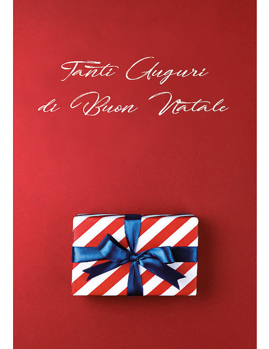 Biglietto Buon Natale C/glitter