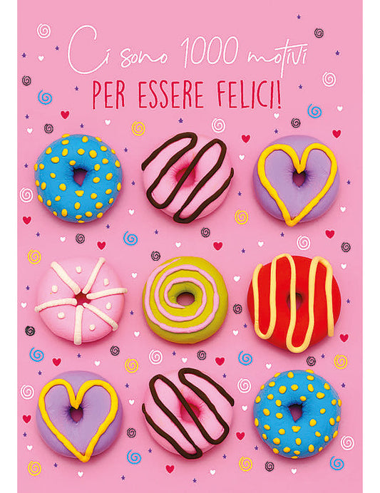 Biglietto Compleanno Auguri C/glitter