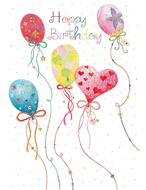 Biglietto Compleanno Party C/rilievo E Foil