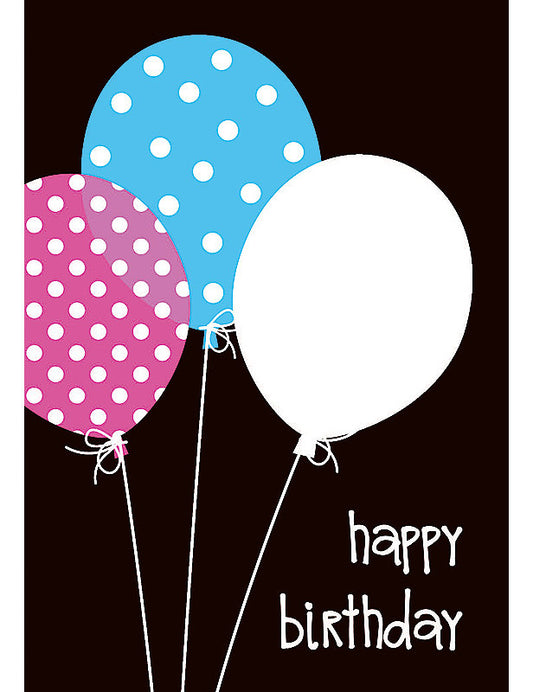 Biglietto Happy Birthday Metal C/glitter