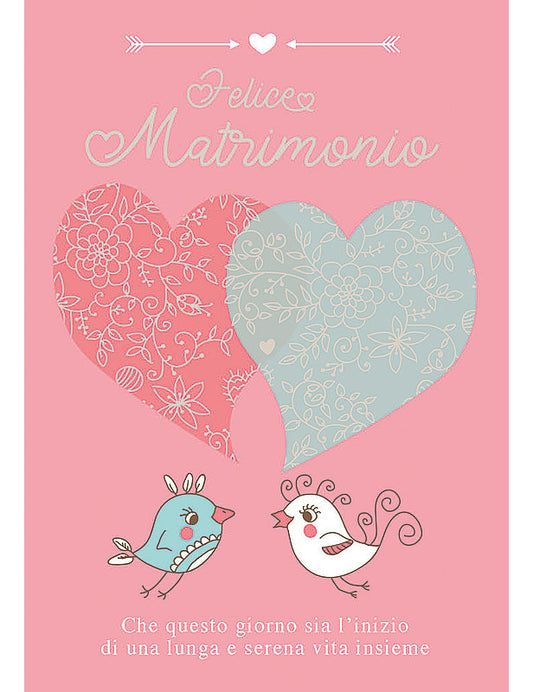 Biglietto Wedding Day C/foil