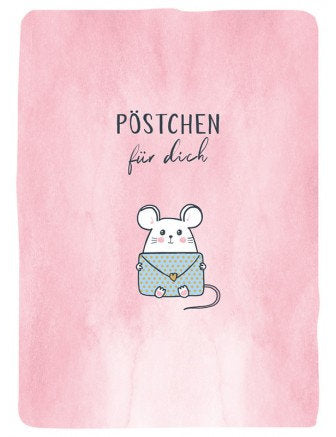 Postkarte Sternenstaub hoch
