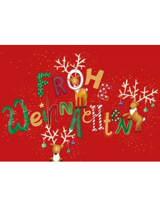 Postkarte Lichtblicke X-mas quer