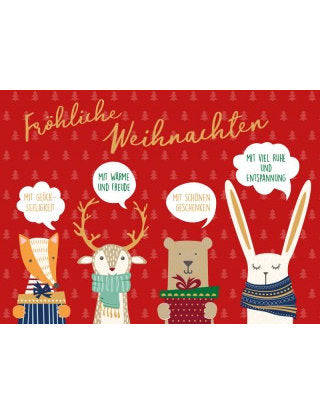 Postkarte Lichtblicke X-mas quer