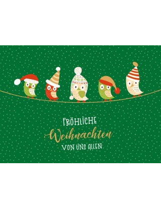 Postkarte Lichtblicke X-mas quer