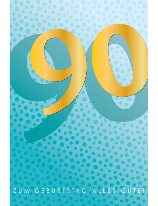 DK Zahlengeburtstag 90