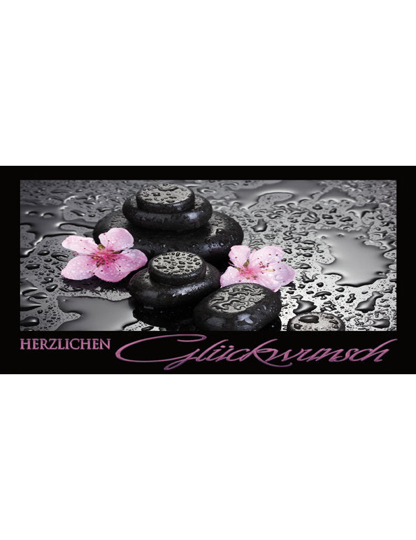 Herzlichen Glückwunsch: Orchideenblüten