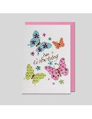 Doppelkarte. Gratulatione by Alessia Geburtstag