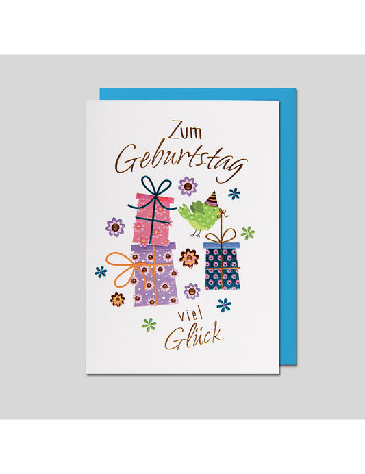 Doppelkarte. Gratulatione by Alessia Geburtstag