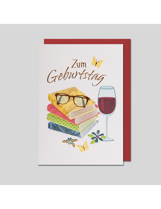 Doppelkarte. Gratulatione by Alessia Geburtstag
