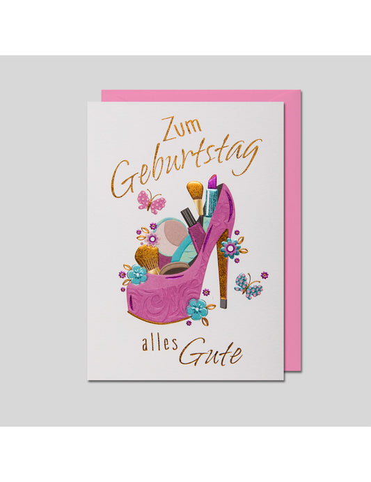 Doppelkarte. Gratulatione by Alessia Geburtstag