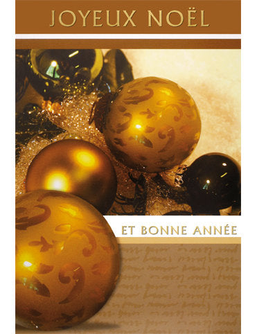 Carte double Noël