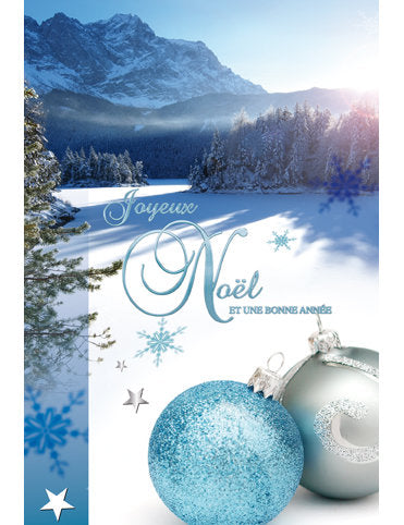 Carte double Noël 98-4064
