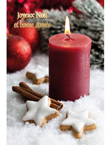 Carte double Noël 98-4108