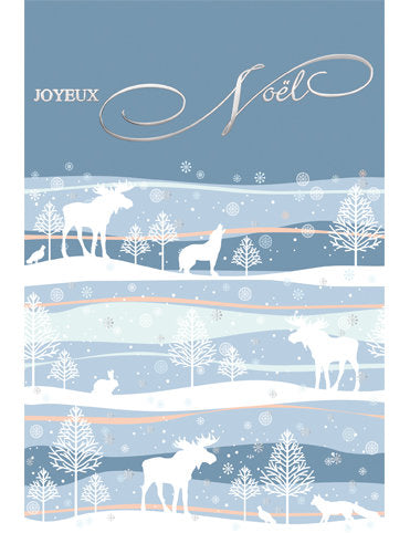 Carte double Noël 98-4369