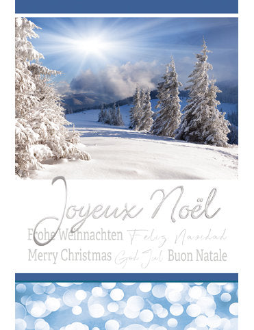 Doppelkarte Weihnachten