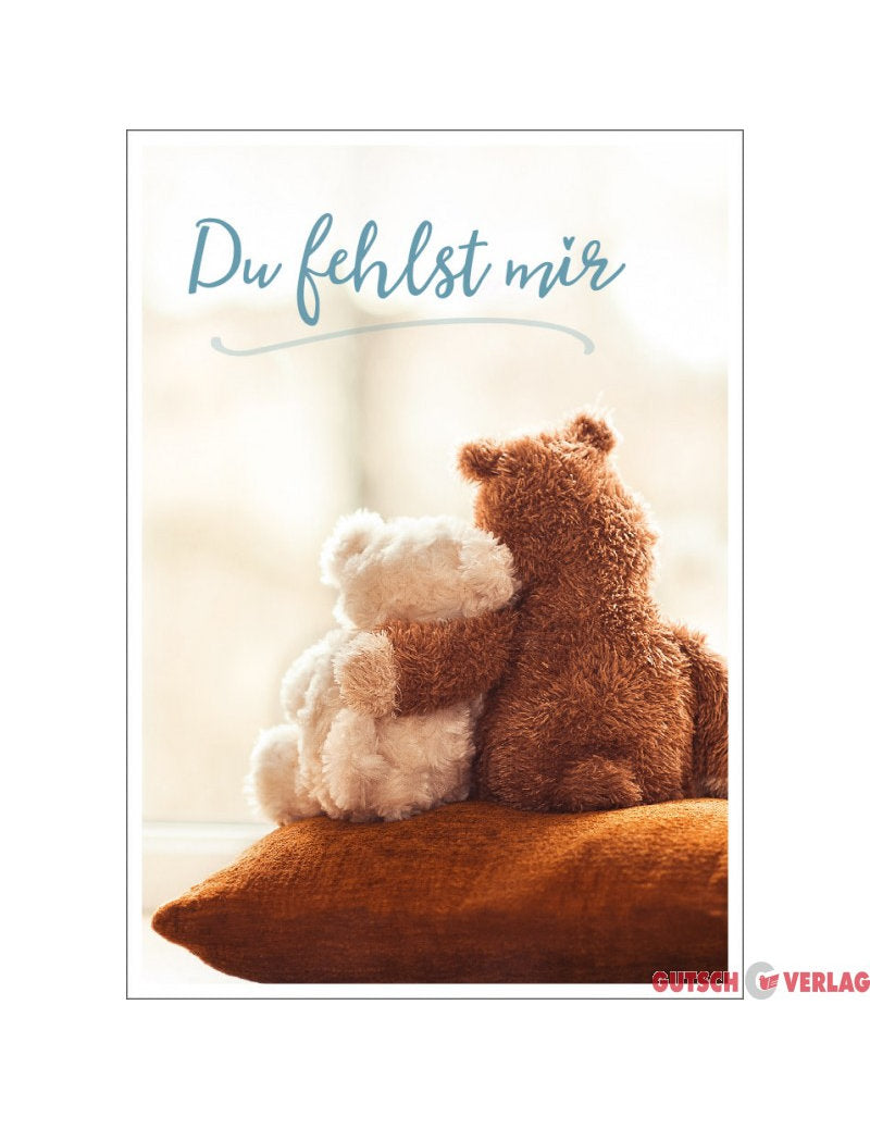 Postkarte. Kultura / Liebe/Für Dich / Quer