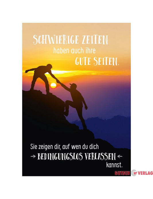 Postkarte. Kultura / Weisheiten/Sprüche / Hoch
