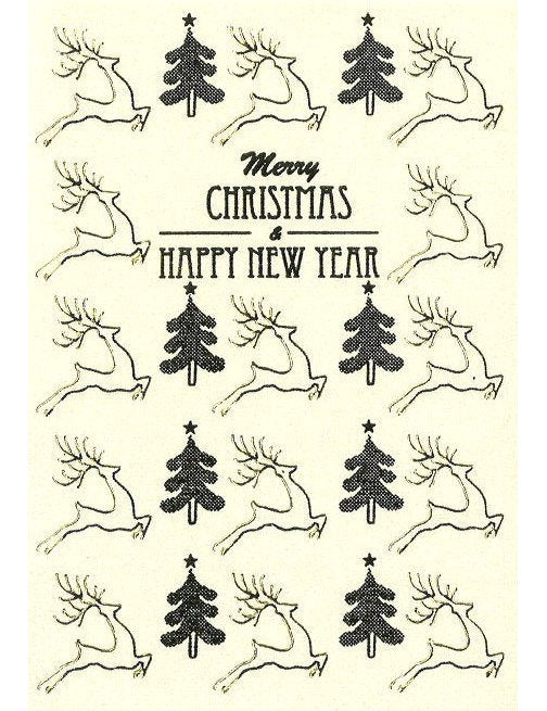 Doppelkarte B6. Buon Natale