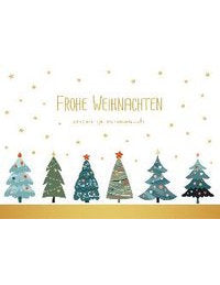 Doppelkarte Basic Weihnachten