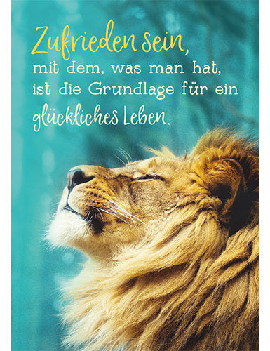 Postkarte. Kultura / Weisheiten/Sprüche / Hoch