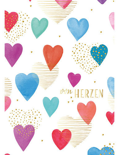 Postkarte. Papelino / Liebe/Für Dich / Hoch