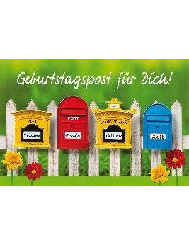 Geburtstag Collage