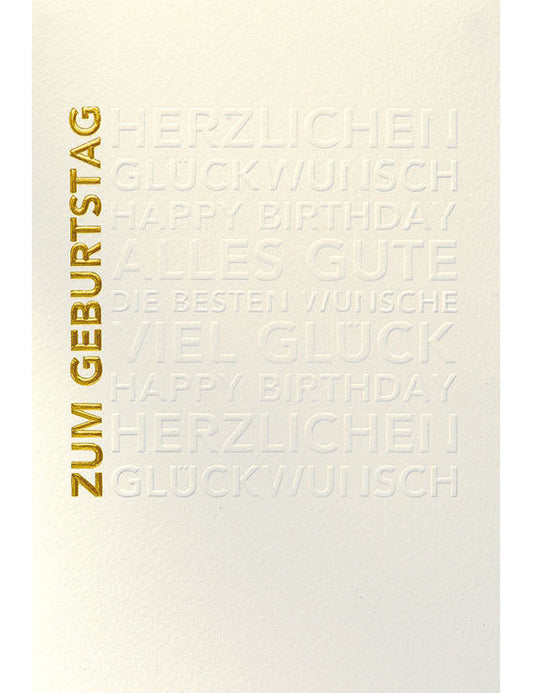 Geburtstag