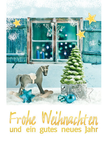 Doppelkarte Weihnachten