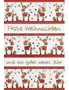 Doppelkarte Weihnachten Dt hoch