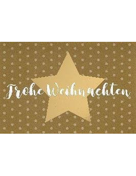 Doppelkarte Weihnachten quer