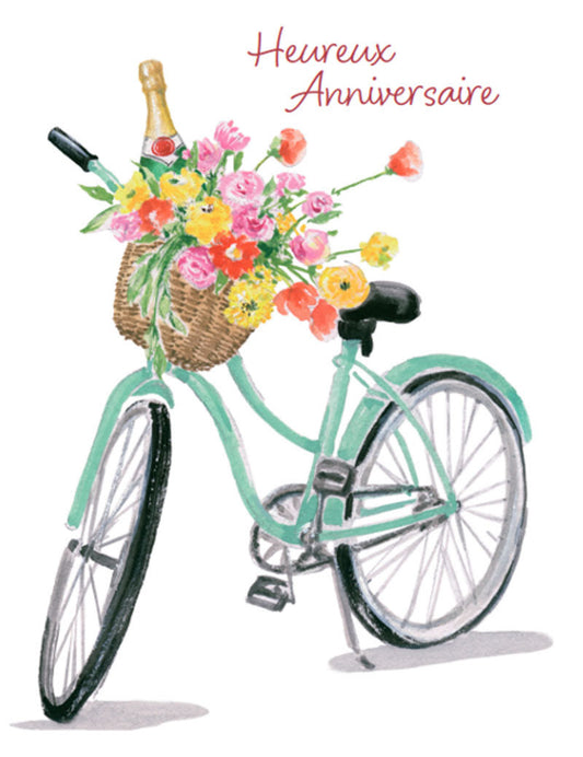 Carte double. let`s go green, Heureux Anniversaire
