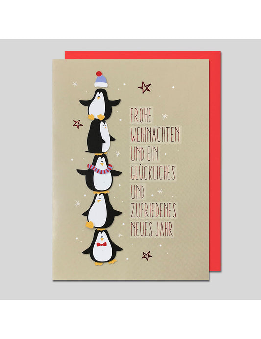 Doppelkarte. Weihnachten